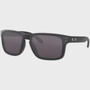 Óculos de Sol Unissex Oakley Holbrook Matte Black Gradient Grey - Foto 1