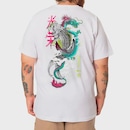 Camiseta Big Okdok Artistic Large Koi Fish - Masculina - Foto 1