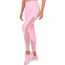 Calça Legging Alto Giro Recorte Tule - Feminina - Foto 2