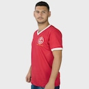 Camisa do Internacional 1975 RetrôMania - Masculina - Foto 3