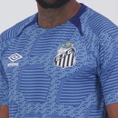 Camisa Umbro Santos Aquecimento 2024 10 Neymar - Masculina - Foto 5