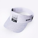 Kit de Corrida Viseira Hupi Live Love Run + Meia (Tamanho 36-42 ) - Unissex - Foto 3