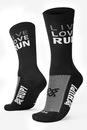 Kit de Corrida Viseira Hupi Live Love Run + Meia (Tamanho 36-42 ) - Unissex - Foto 4