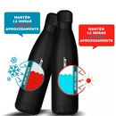 Garrafa Térmica em Inox Gold Sports Omega - 500 ml - Foto 4