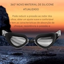 Óculos de Natação Gold Sports Snake Performance 5.0 Lentes Espelhadas High Definition - Adulto - Foto 3