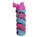 Garrafa Silicone Gold Sports Retrátil Dobrável Traill - 500ml - Foto 2