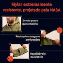 Capa Esportivo Gold Sports Térmico de Emergência Anti Chuva para Caminhadas e Acampamentos - Foto 5