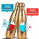 Garrafa Térmica em Inox Gold Sports - 500 ml - Foto 7