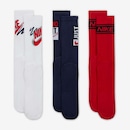 Meia Nike Everyday Plus - 3 Pares - Unissex - Foto 2