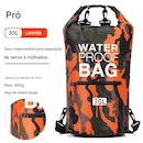 Mochila Dobrável Gold Sports Dry Bag 30 Litros - Foto 3