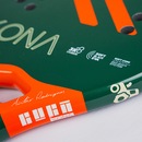 Raquete Beach Tennis Kona Traktor Orange 3k 2025 Airton Rodrigues - Foto 2