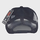 Boné Supercap Trucker Flamengo Silk 3d Zico - Unissex - Foto 2