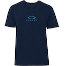 Camiseta Oakley Bark New Tee Fathom - Masculina - Foto 1