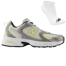Kit Tênis New Balance 530 e Meia - Masculino - Foto 1