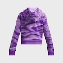 Blusão de Moletom Under Armour Fleece Pro Print Hoodie - Infantil - Foto 2