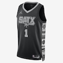 Camiseta Regata Nike NBA Keldon Johnson San Antonio Spurs Keldon Johnson Statement Edition - Masculina - Foto 1