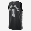 Camiseta Regata Nike NBA Keldon Johnson San Antonio Spurs Keldon Johnson Statement Edition - Masculina - Foto 2