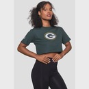 Camiseta Cropped NFL Player Jordan Love - Feminina - Foto 3