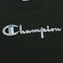 Camiseta Champion Script Global Crew Holografic - Masculina - Foto 3
