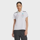 Camisa Polo adidas Mercedes Amg Petronas Fórmula 1 Team - Feminina - Foto 1