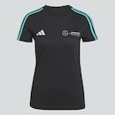 Camiseta adidas Mercedes Amg Petronas Fórmula 1 Team Dna - Feminina - Foto 2
