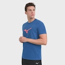 Camiseta Mizuno Basic Big Logo - Masculina - Foto 4