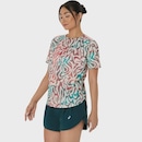 Camiseta Asics Road All Over Print - Feminina - Foto 3