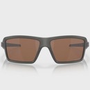 Óculos de Sol Unissex Oakley Cables Matte Smoke Prizm Tungsten - Foto 3