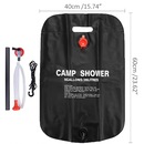 Bolsa de Água Dobrável Gold Sports Com Valvula de saida - 20 Litros - Foto 6