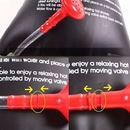 Bolsa de Água Dobrável Gold Sports Com Valvula de saida - 20 Litros - Foto 8