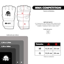 Luva Mks Combat Para Mma - Adulto - Foto 4