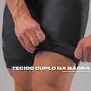 Kit Bermuda Ciclismo Free Force Basic com Bolsos + Meia - Masculina - Foto 4