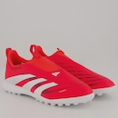 Chuteira Society adidas Predator League Ll - Infantil - Foto 2