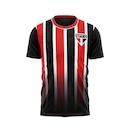 Camisa São Paulo Tricolor Romper Braziline - Masculina - Foto 1