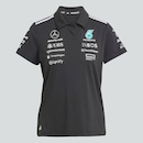 Camisa adidas Polo Mercedes AMG Petronas Fórmula 1 Team - Feminina - Foto 3