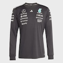 Camiseta Manga Longa adidas Driver Mercedes AMG Petronas Formula One Team - Masculina - Foto 1