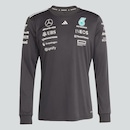 Camiseta Manga Longa adidas Driver Mercedes AMG Petronas Formula One Team - Masculina - Foto 3