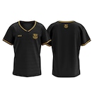 Camisa Barcelona Braziline Tucker Gold - Infantil - Foto 3
