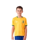 Conjunto do Brasil Braziline Mini Craque Canarinho - Infantil - Foto 1