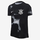 Camiseta do Corinthians 2025 Nike Pré Jogo - Infantil - Foto 1