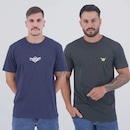 Camiseta Hang Loose - 2 Unidades - Masculina - Foto 1