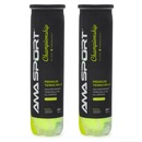 Bola de Tênis Ama Championship Pack com 2 Tubos 8 Bolas - Foto 1