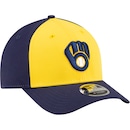 Boné New Era 9forty Mcrown MLB Player Milwaukee Brewers - Adulto - Foto 2