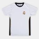 Conjunto Real Madrid Símbolo Camisa + Bermuda Balboa - Infantil - Foto 2