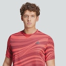 Camiseta adidas Estampada Club Tennis Climacool - Masculina - Foto 7
