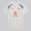 Camisa Milan 2024 Puma Pré-Jogo - Masculina - Foto 1