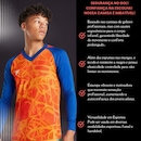 Camisa Manga Longa Goleiro Poker Cardio - Infantil - Foto 3