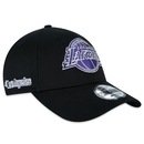 Boné New Era 9forty Los Angeles Lakers Metallic - Adulto - Foto 2