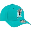 Boné New Era 9forty Mcrown MLB Player Replica Florida Marlins - Adulto - Foto 2