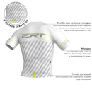 Camisa de Ciclismo ERT Elite Racing White Slim Fit - Masculina - Foto 2
